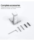Premium Stainless Steel Heavy Duty Towel Hook Wall Mounted Robe Hook With Included Screws for bathroom organizer accessories.