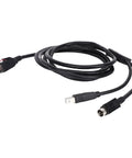 Slick No Sweat Plug And Play Universal Printer Cable 2 In 1 Design With 24V Power Usb To Usb Type B Plus 3 Pin Din Adapter.