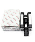 Linear slide block R162211422 single bearing unit compatible with R162219420 R162219422 R162219320 R162219322, front view