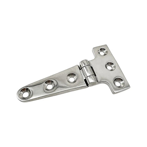 Heavy Duty T Pattern Door Hinge in 316 Stainless Steel Built Tough With Pre Matched Screws for Quick Install High Strength Door Joint