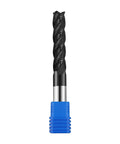 7/16in Solid Carbide Long End Mill With 4 Flutes And 30 Degree Helix AlTiN Coated Milling Cutter for steel and brass