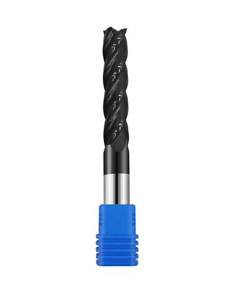 7/16in Solid Carbide Long End Mill With 4 Flutes And 30 Degree Helix AlTiN Coated Milling Cutter for steel and brass