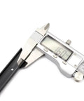 Digital caliper measuring Beefed Up Heavy Duty Metal RC Car Chassis Frame Kit For SCX10 III Gladiator Wrangler rail width at 16.7mm