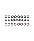Fuel Injector O Ring Kit For Precise Seal And Leak Free Fuel System OE Style Fit High Quality Gasket Set displayed in two rows