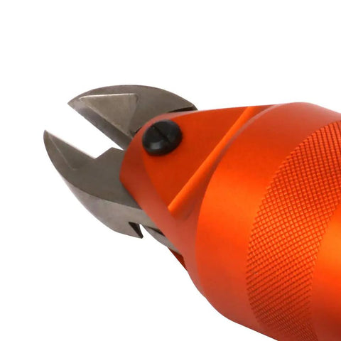Ergonomic Air Powered Metal Shear Cutter Built Tough For Snipping Wire And Sheet Metal Zero Fatigue Heavy Duty Pneumatic Snips Working At Ninety Psi Rock Solid No Sweat Performance
