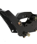 Universal Backhoe Thumb Attachment For Three And A Quarter Inch Boom Width With Heavy Duty Black Powder Coated Steel
