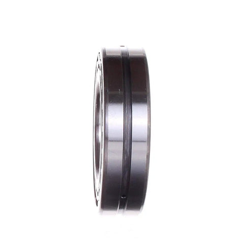 Drop Right In Spherical Roller Bearing 70 By 125 By 31mm for axle, showcasing side profile and robust design for heavy loads.