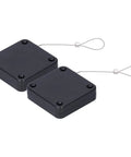 Two Pack Multifunctional Sensor Automatic Door Closer with 800G Pull Strength, ABS Material, for Home and Office
