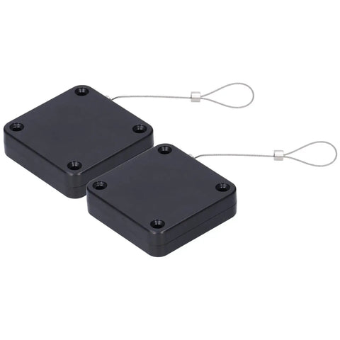 Two Pack Multifunctional Sensor Automatic Door Closer with 800G Pull Strength, ABS Material, for Home and Office