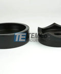 3-1/2 Inch Conduit Punch And Die Kit For Hydraulic Knockout Driver, black oxide finish, steel, side view