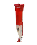 Easy To Use Adjustable Fertilizer Spreader Tool For Gardens And Lawns, Portable Single Barrel Fertilizer Applicator, plastic dispenser