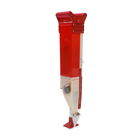 Easy To Use Adjustable Fertilizer Spreader Tool For Gardens And Lawns, Portable Single Barrel Fertilizer Applicator, plastic dispenser