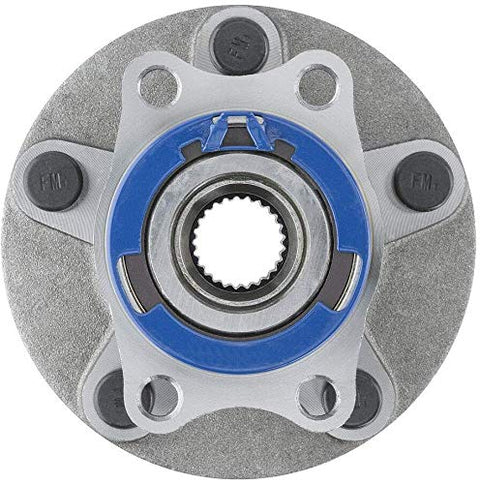 Rear Wheel Bearing And Hub Assembly For 2007-2013 Mitsubishi Outlander AWD And 2015-2017 Lancer AWD, top view