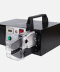 Professional EM-6B1 Electric Terminal Crimping Machine Tool With Exchangeable Die Set For 110V Power Cabinets with clear jaw opening.