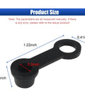 Top Shelf Brake Bleeder Screw Caps And Rubber Dust Covers With Keeper Designed For Hassle Free Auto Service On Trucks Cars And Bikes Fifty Pack Of Durable Heat Resistant Seals 1.22 x 0.41 Inch Dimensions
