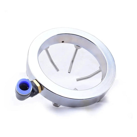 Keep Your Machine Running Smooth With This Heavy Duty CNC Spindle Cooling Ring featuring 360 Degree water spray for coolant flow.
