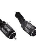 Beefed Up Drone Power System With 200A To 300A HV V4 ESC showing two water-cooled motors for FPV drones and RC boats