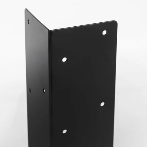 Heavy Duty Raised Garden Bed Corner Brackets For 12 To 24 Inch Beds Screws Included 11 By 3 By 3 Inches Black Powder Coated Steel