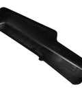 Trailer Tow Mirror Cover Cap Front Arm Right Passenger Side Replacement For Dodge RAM 2014-2019, shown in black plastic