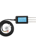Capacitive Soil Moisture Sensor With 0-10V Output Waterproof Probe for Greenhouse And Indoor Plant Nerds, three-wire system