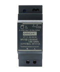 Ultra Slim DIN Rail 24V DC Power Supply 1.5A 36W For PLCs Relays Sensors And Controllers Wide Input For Industrial Automation And Building System Installations front view