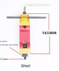 Foolproof Adjustable CNC Mill Locator Tool With Dead Nuts Accurate Grip For Fast Workpiece Stop Positioning Short Profile M14 Thread Hardware Kit with dimensions and colorful design.