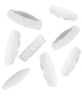 8 Piece Toilet Seat Bumpers Replacement Compatible With Cachet Brevia Glissade ReadyLatch K4636 K4637 K4783 K4713 And Most Elongated Round Seats