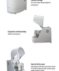Vertical Planetary Ball Mill Machine For High Energy Lab Milling Dry And Wet Grinding Nano Powder Milling Benchtop Grinder For Research Semi Circle Model 12 L Capacity Workhorse For Labs Requires Compatible Grinding Tanks And Balls shown from different angles with lid open and closed
