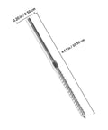 20 Pcs Stainless Steel Left And Right Handed Lag Screws For Deck Cable Railing Hardware Heavy Duty Crimp Threaded Screws Built To Last For Outdoor Wood Stairs Diy Projects