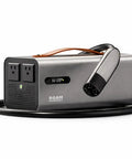 Plug And Play Tesla V2L Power Adapter Pulls A Clean 120 Volt 3500 Watts Directly From Your CCS Enabled Ride with dual outlets.