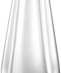 Close-up of scalloped edge on stainless steel dinner fork from dishwasher safe, well balanced set, silver finish, pack of 12.