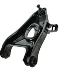 Heavy Duty Lower Control Arm And Ball Joint Pair Set For 2010 To 2011 Ford Ranger B Series Rwd front view of durable black control arm