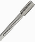 Left Hand Five Eighths Inch 18 UNF Machine Tap In HSS High Speed Steel Pro Grade Straight Flute For Metal Threading And Repair Heavy Duty Tap For Steel Aluminum Copper 102mm Length 25mm Head Square 10mm By 10mm Shank, 5/8-18 UNF