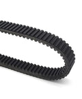 Top Tier Universal Motorcycle V Drive Belt Replacement Matches Honda VT480 VT500 VT600 Venture 480 Models For Years 1997 And 1998, black rubber belt.