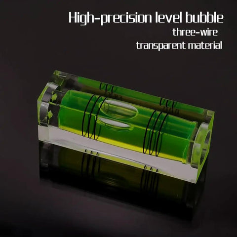 Hella Durable Mini Bubble Level Set With Crystal Clear Triple Vial And Powerful Magnet Base For Dead On Horizontal Alignment Easy Carry Design Green Two Pack Sharp Tool