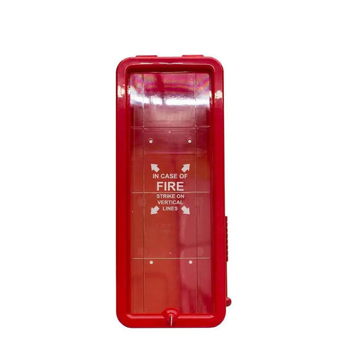 Rock Solid 6 Pack Red Fire Extinguisher Cabinets Wall Mount Indoor Outdoor Dang Tough Heavy Duty Polystyrene Box Featuring Scored Break Front And Included Safety Hammer