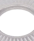 Built To Last 140 Pcs Conical Knurled Spring Washers Set In 304 Stainless Steel Belleville And Flat Washers For Outdoor Construction And Electrical Maintenance Includes Size M4 M5 M6 M8 M10, close-up
