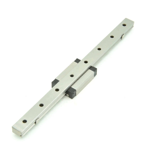 High Precision MGN12 Linear Guide Rail Kit With 200mm H Block Support For Smooth CNC Motion And Low Friction Sliding Action On DIY Projects, silver rail