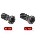Badass M2.5 Torx Screws Delivering Twenty Pieces Of Drop Dead Tough 12.9 Alloy Steel Fasteners Packaged With A T8 Wrench For Carbide Inserts That Lock Down Tight On Every Shop Rig showing two fasteners.