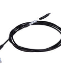 Universal 121 Inch Go Kart Throttle Cable For 150cc And 250cc Engines, coiled view, heavy-duty replacement for KD 150GKA 2 models