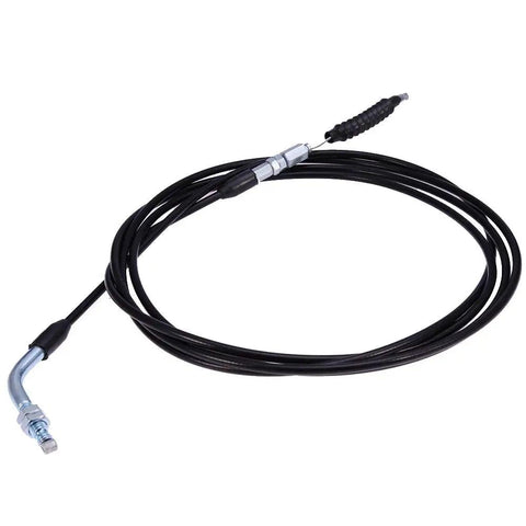 Universal 121 Inch Go Kart Throttle Cable For 150cc And 250cc Engines, coiled view, heavy-duty replacement for KD 150GKA 2 models