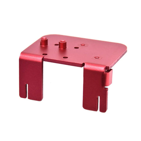 Red metal bracket from X Axis Linear Rails Direct Drive Extruder Backplane Upgrade Kit For Ender 3 And CR10 310mm Or 375mm Guide Rails