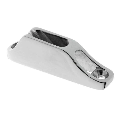 Two Pack 316 Stainless Steel Boat Rope Clam Cleat 18x82mm For 3 To 5mm Lines Fits Kayak And Small Boats Rustproof Weatherproof Marine Docking Hardware