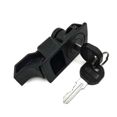 Black Cabinet Door Lock And Drawer Latch Retractable Spring Loaded Panel Lock Built To Last Heavy Duty Security Hardware