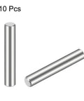 Stainless steel dowel pins, 4x30mm, for wood furniture; two pins shown
