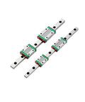 Miniature Linear Guide Rail With Carriage Block For Pro Grade Precision In CNC And 3D Printing, 100 To 800mm Stroke, slim rail