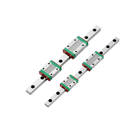 Miniature Linear Guide Rail With Carriage Block For Pro Grade Precision In CNC And 3D Printing, 100 To 800mm Stroke, slim rail