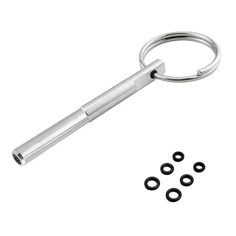 Pro Grade Security Oval Head Screws With Special Bit For Coffee Machines Removal Kit, Fits Jura, includes keyring tool and O-rings