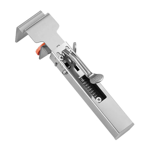 Adjustable Drawer Fixing Clamps Set Front Mount Stainless Steel Hold Down Clips For Cabinets And Desks Easy Install With Adjustable Width