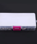 Plastic case for E Clip Assortment Kit 200 Pieces Stainless Steel Retaining Rings M1.5 Through M10 for axle shaft repair.